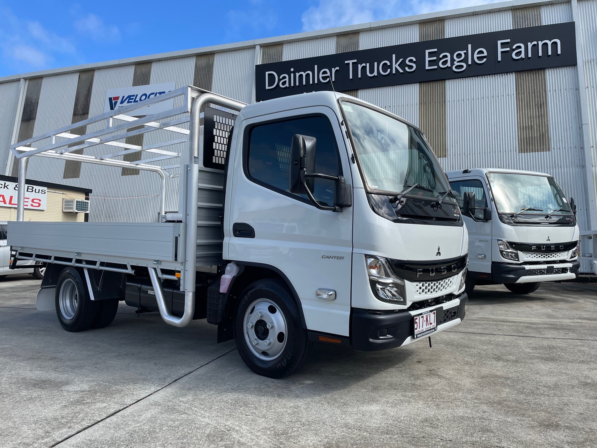 Fuso Canter 515 City Cab with a 3.5m alloy tray